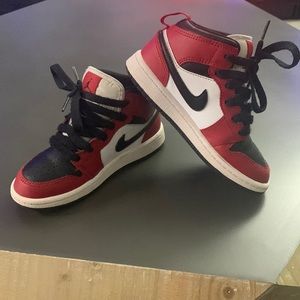 Air Jordan 1’s Red, Black & White